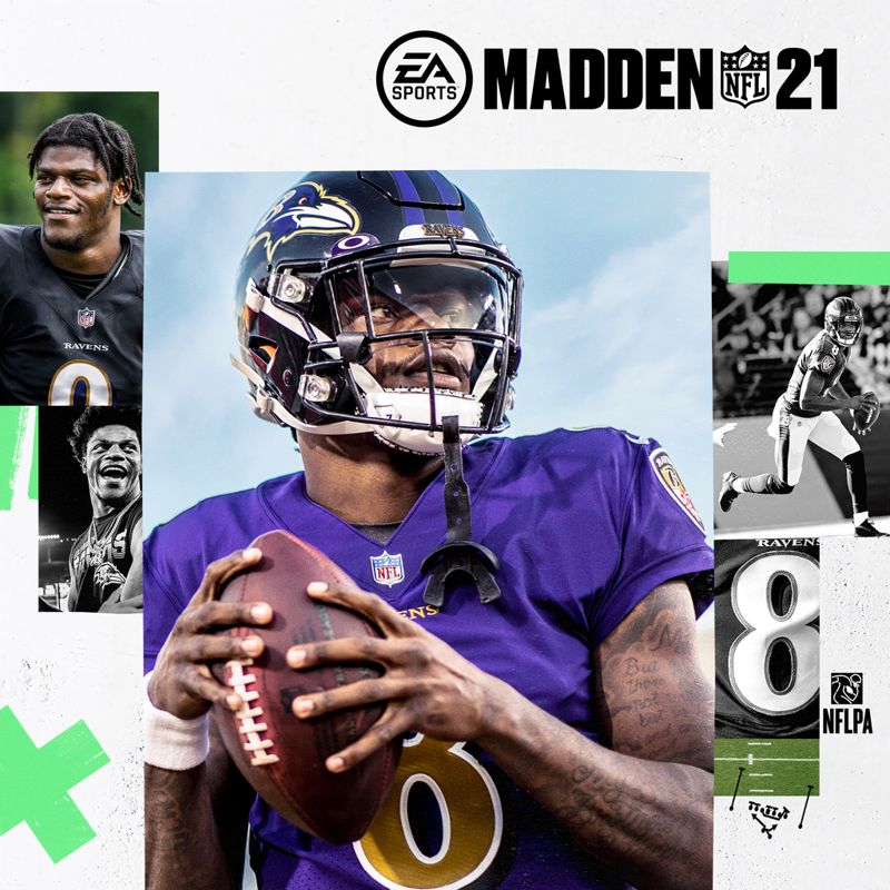 Madden NFL 21 box art for Playstation 4